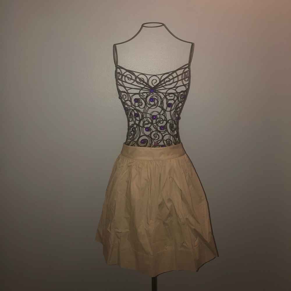 Banana Republic A-line ruffle skirt size 14